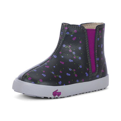 See Kai Run Girl's Keegan II Black Floral