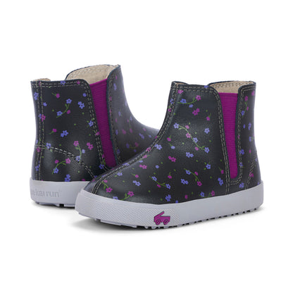 See Kai Run Girl's Keegan II Black Floral