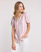 BLAIR Women's Tops Gauze Camp Shirt (Misses) - x3
