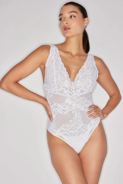 NATORI Feathers Boudoir Bodysuit