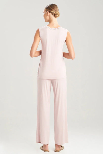 Natori Feathers Essentials Tank PJ - Rosette