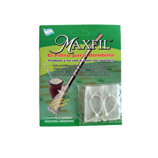 Pampa Direct Filtro Para Bombilla Straw Filter Avoids Yerba Dust & Prevents Acidity Mates Más Duraderos (2 count)