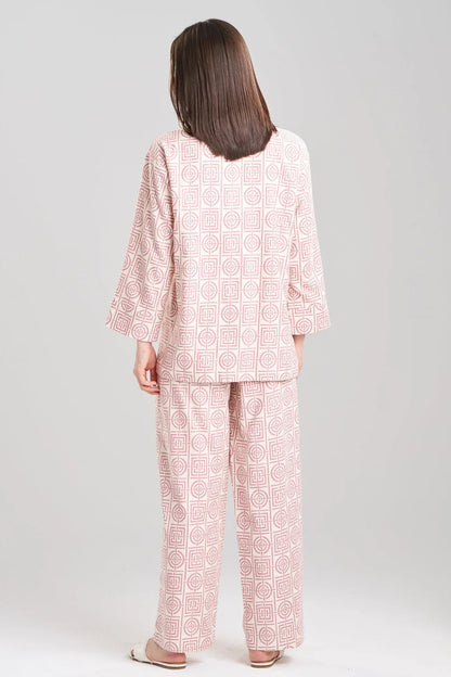 NATORI Flannel Infinity Notch PJ