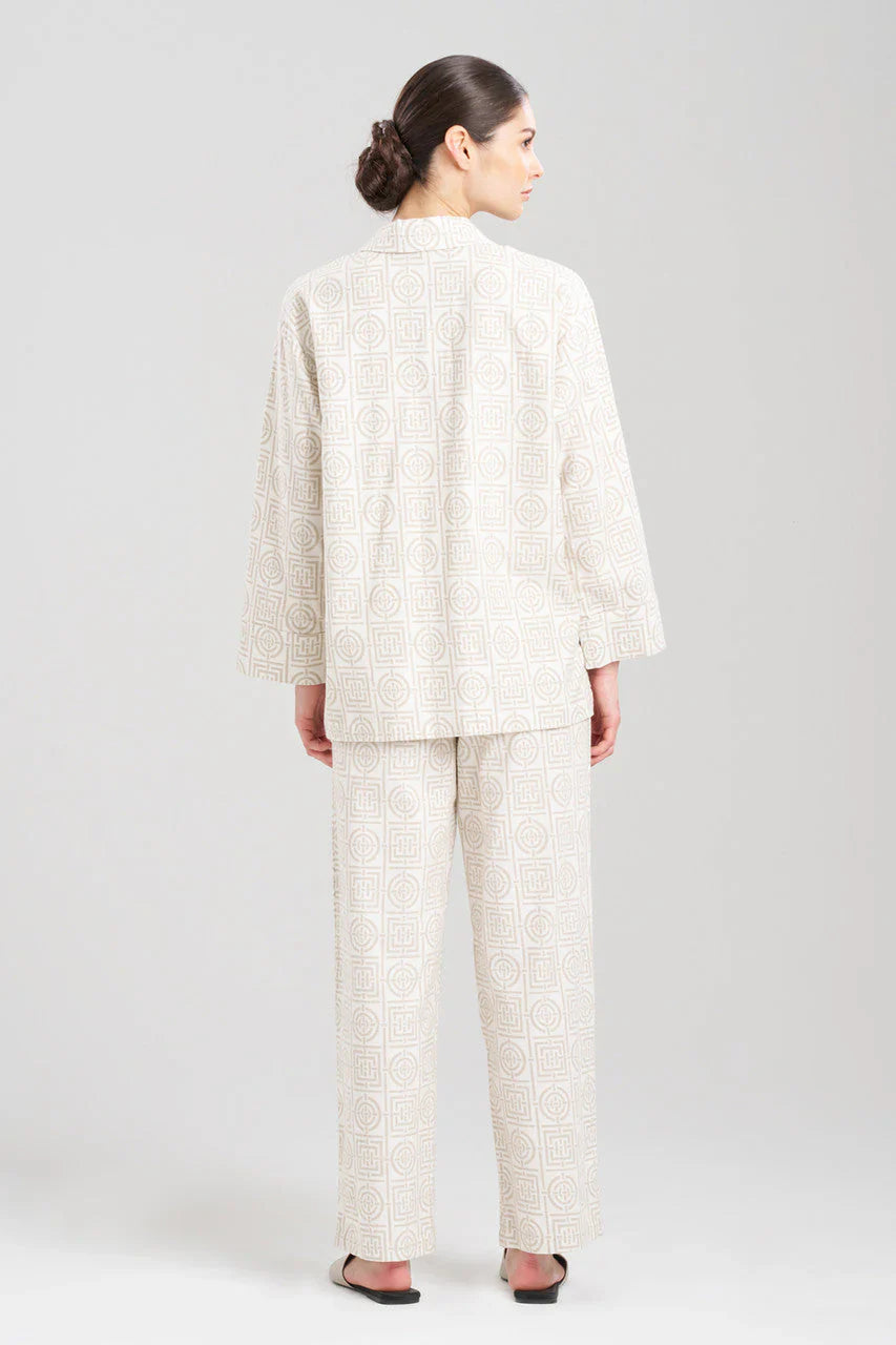 NATORI Flannel Infinity Notch PJ