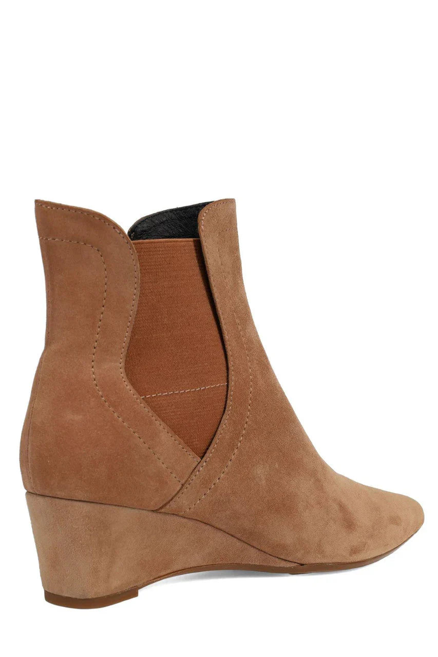 Natori Gaisha-Su Suede Wedge Bootie - Doe