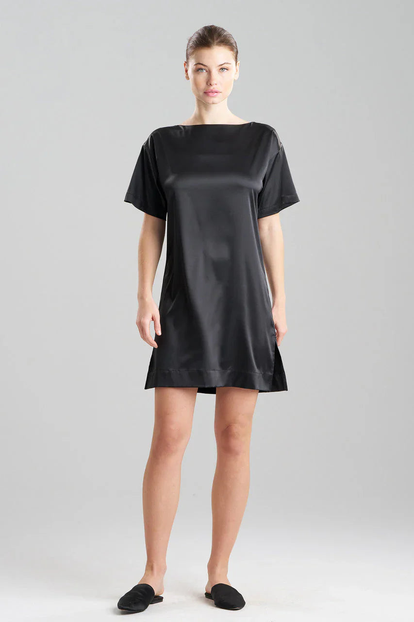 Natori Glamour Sleepshirt - Black