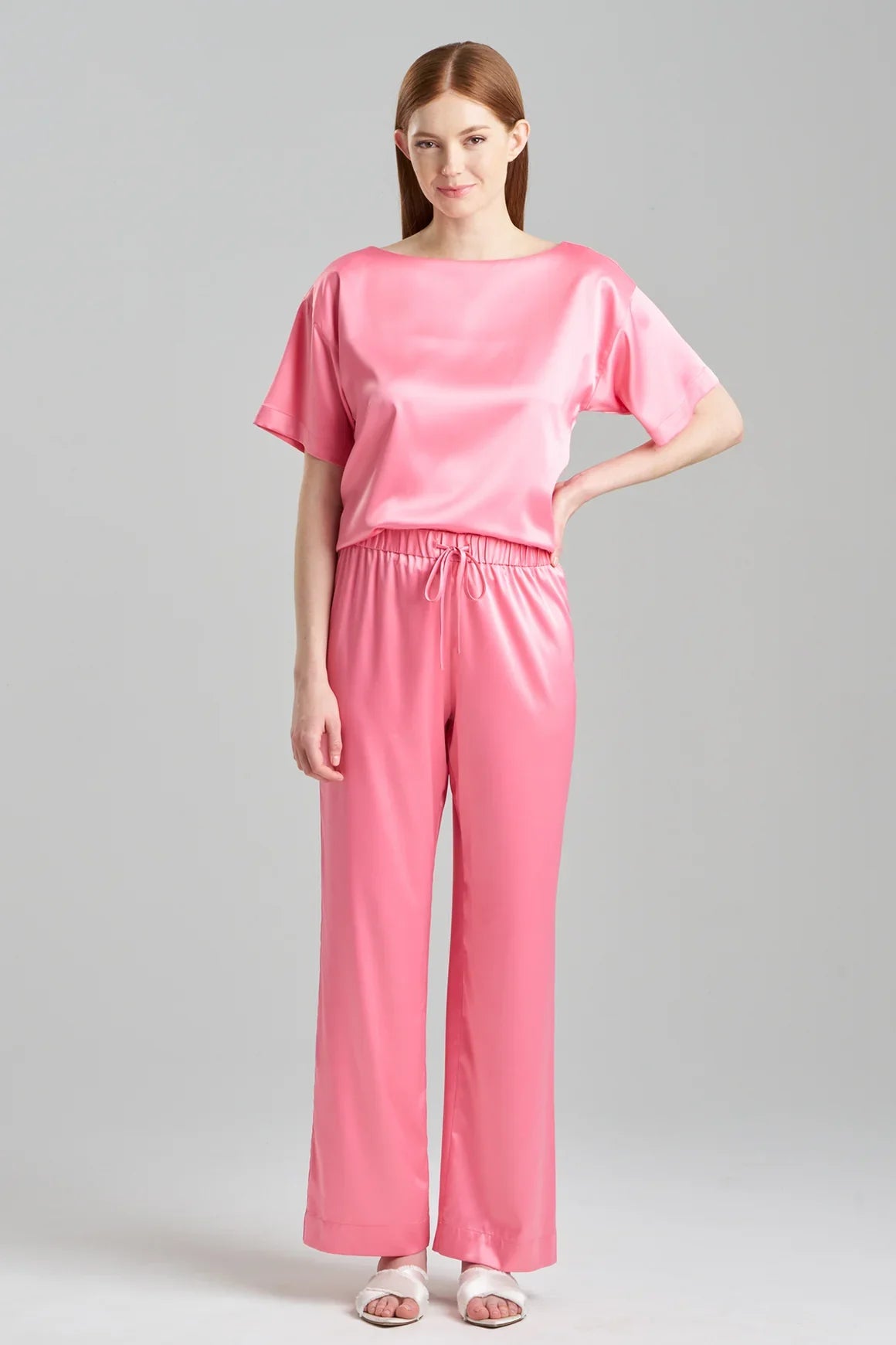 NATORI Glamour Straight Leg Pants 2