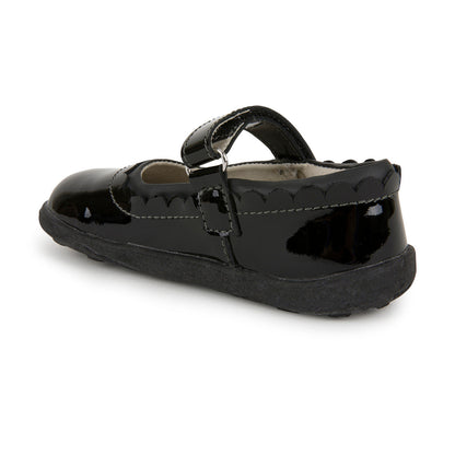 See Kai Run Girl's Jane II Black Patent