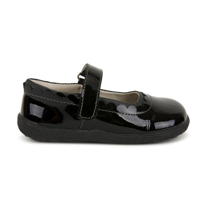 See Kai Run Girl's Jane II Black Patent