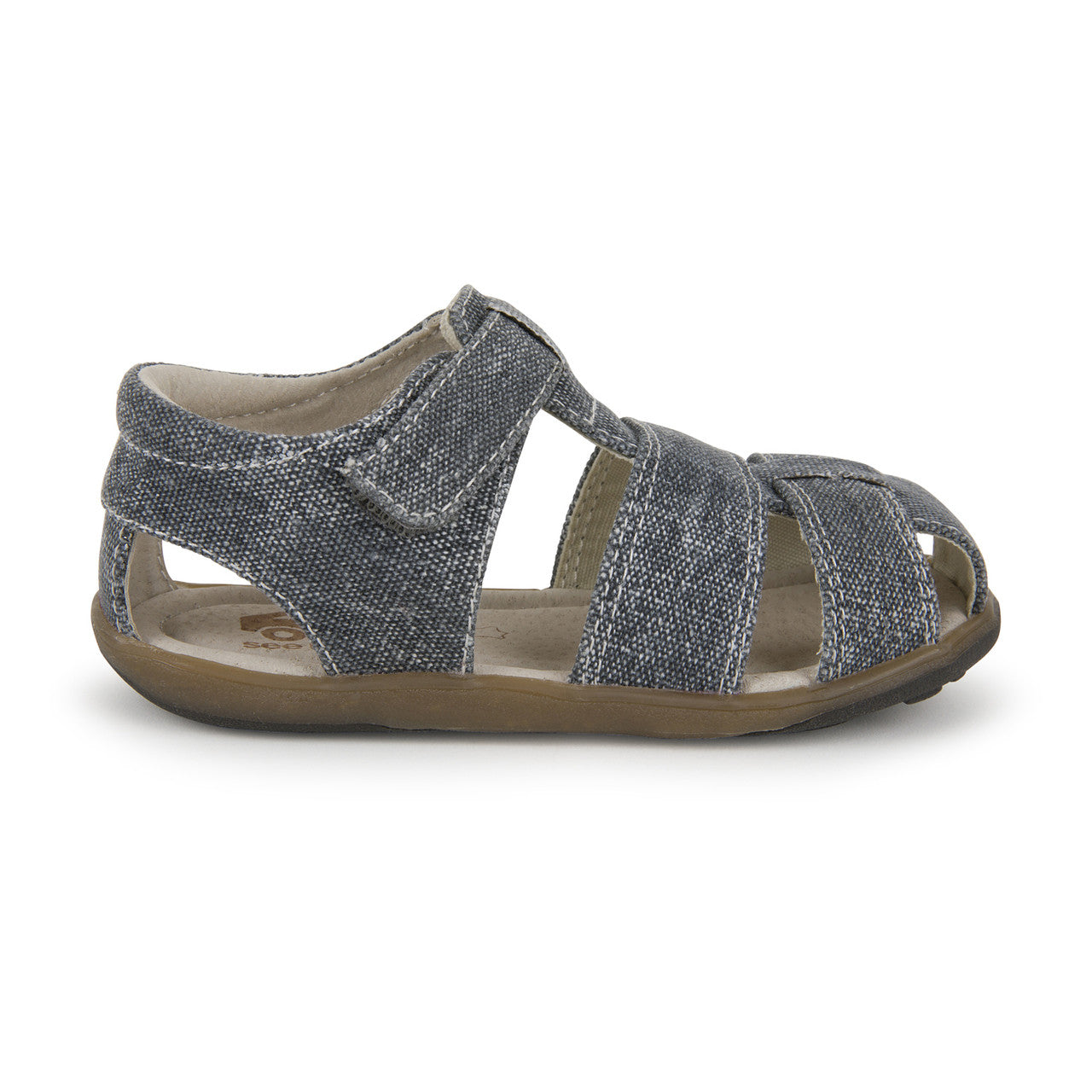 See Kai Run Boy's Jude IV Gray Canvas