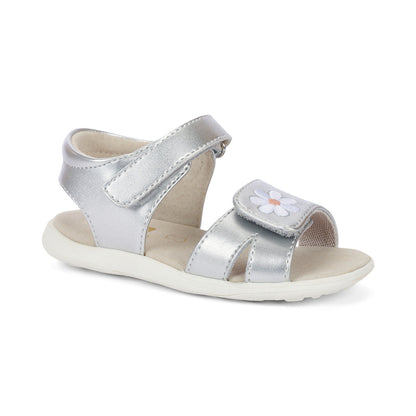 See Kai Run Girl's Olivia III Silver/Flower