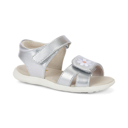 See Kai Run Girl's Olivia III Silver/Flower
