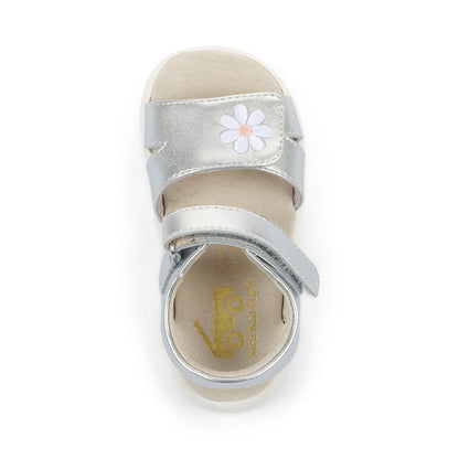 See Kai Run Girl's Olivia III Silver/Flower