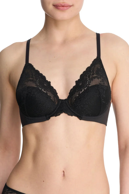 NATORI Heavenly Convertible Comfort Lace Contour Underwire Bra