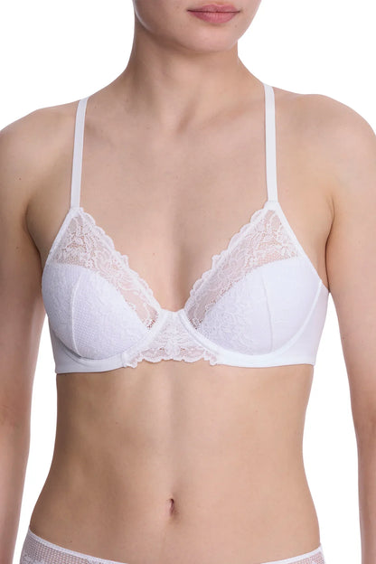 NATORI Heavenly Convertible Comfort Lace Contour Underwire Bra