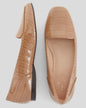 BLAIR Women’s Shoes Bandolino Liberty Loafers (Camel Croc) - x2