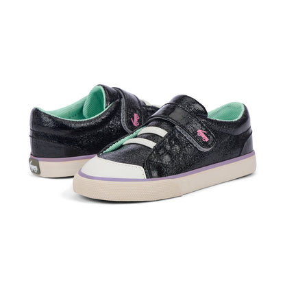 See Kai Run Alex Black Metallic