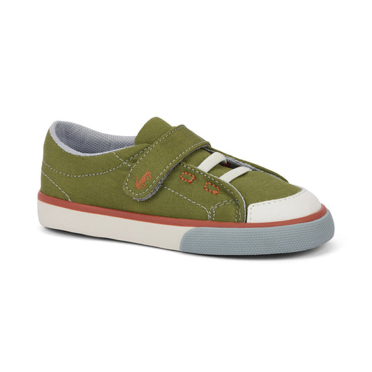 See Kai Run Alex Olive Green