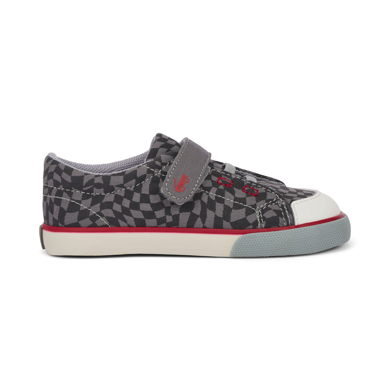 See Kai Run Alex Gray Wavy Checks