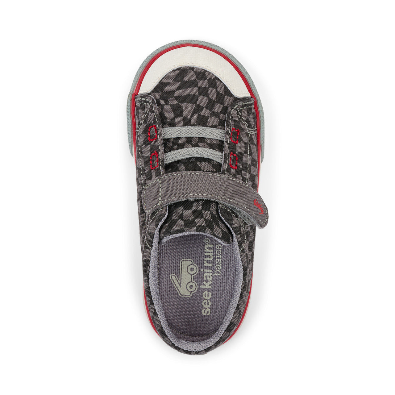 See Kai Run Alex Gray Wavy Checks