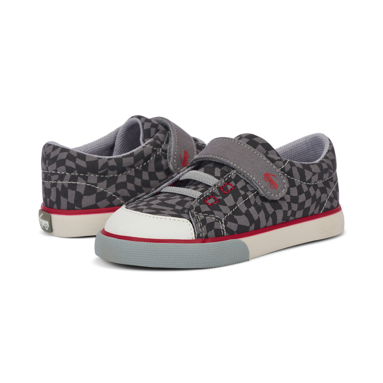 See Kai Run Alex Gray Wavy Checks