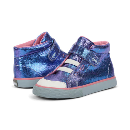 See Kai Run Drew Purple Metallic