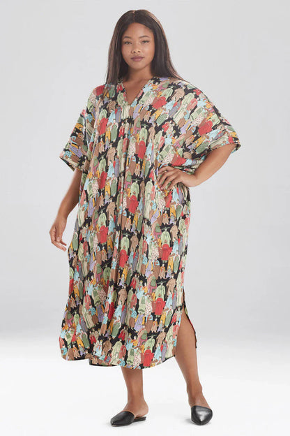 NATORI Dynasty Caftan - Black