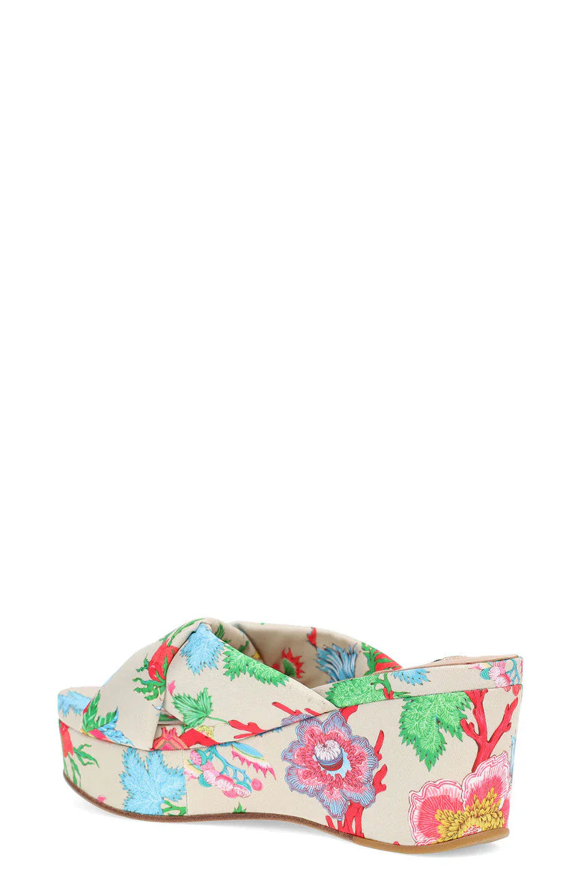 Natori Lanna Hinami Platform Thong Sandals - Natural