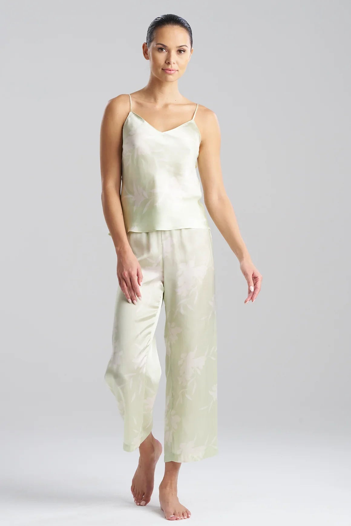 NATORI Lily Printed Satin Icon Cami PJ