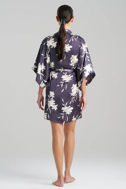 NATORI Lily Printed Satin Icon Wrap