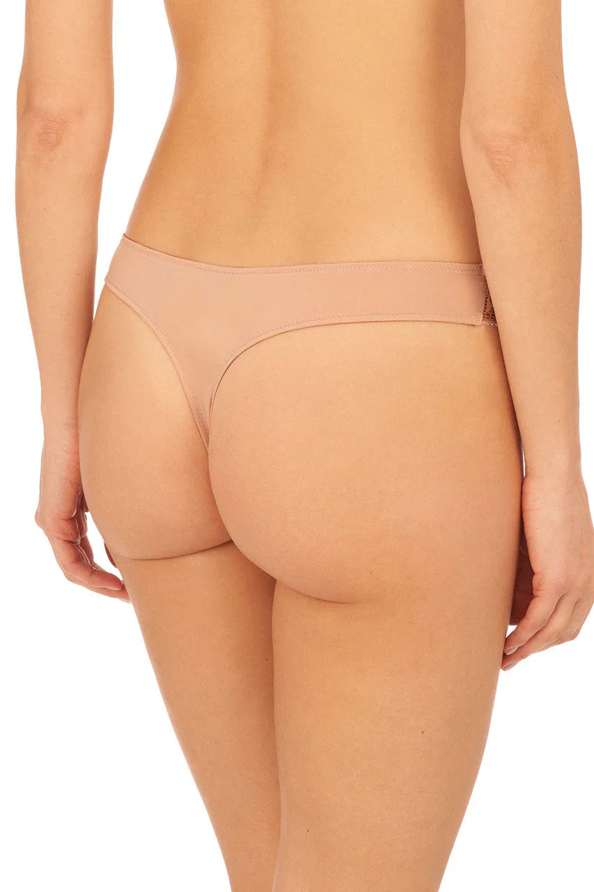 Natori Lush Thong - Rose Beige/Warm White (x2)