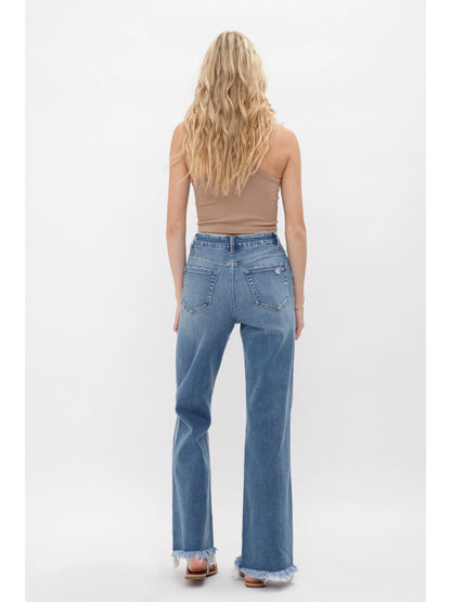 Ruby & Jenna Women's Mica- High Rise Wide Leg