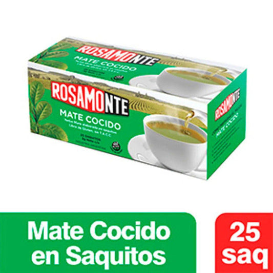 Pampa Direct Rosamonte Mate Cocido Yerba Mate In Bags (box of 25 bags)