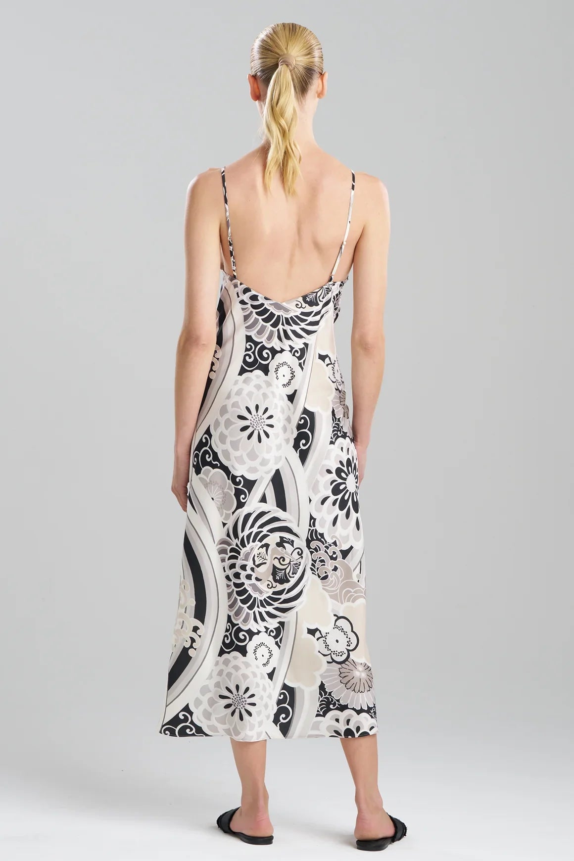 NATORI Medallion Slip Dress