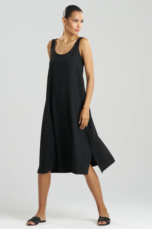 Natori Onsen Tank Slip Dress - Black