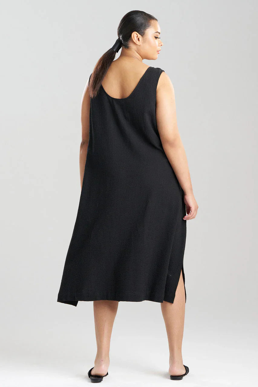 Natori Onsen Tank Slip Dress - Black