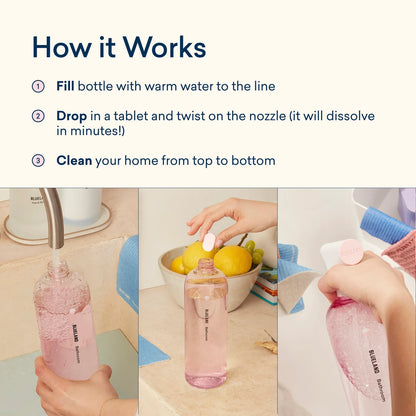 Blueland Bathroom Cleaner Starter Set - 4 Tablets