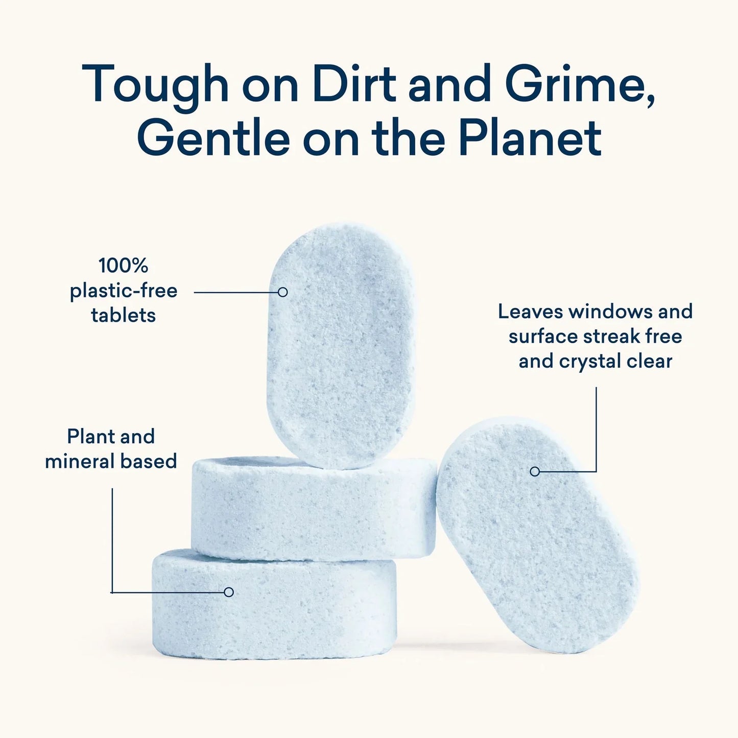 Blueland Glass + Mirror Cleaner Starter Set (x2)