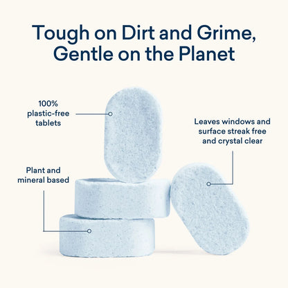 Blueland Glass + Mirror Cleaner Starter Set (x2)
