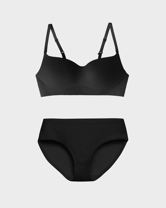 EBY Bra & Panty Set - Black