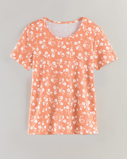 BLAIR Women's Tops Essential Knit Short Sleeve Tee 3 (Misses) - x5