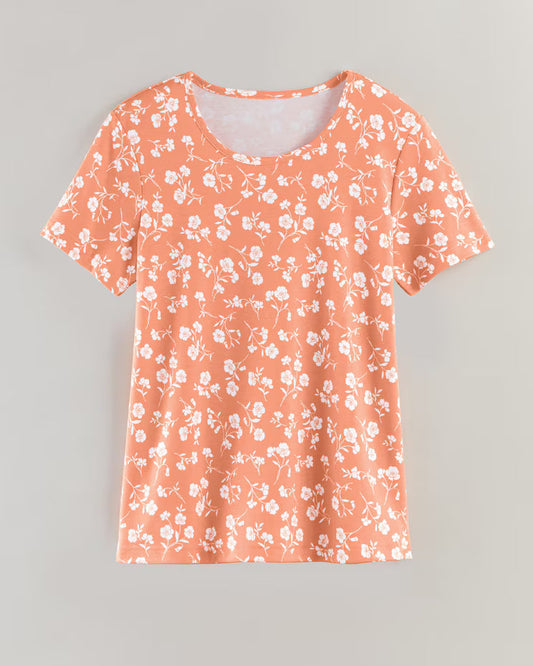 BLAIR Women's Tops Essential Knit Short Sleeve Tee 2 (Women Plus) - x5