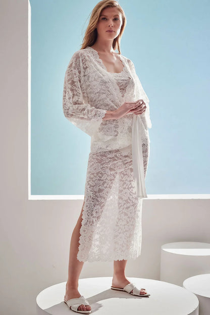 NATORI Peony Slip Dress