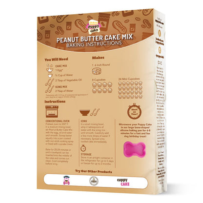 Puppy Cake Puppy Cake Mix - Peanut Butter (wheat-free)