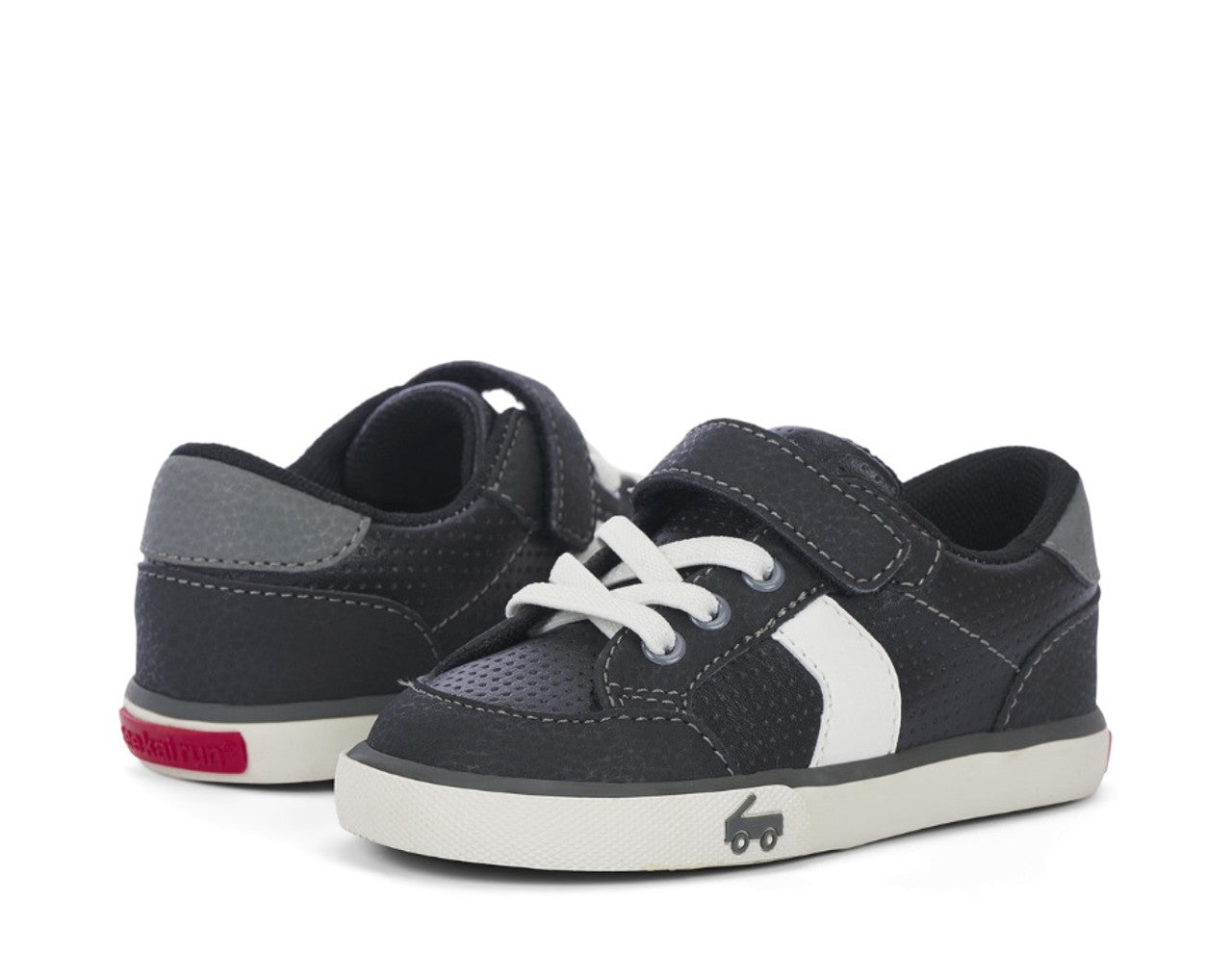 See Kai Run Connor Black Leather (x2)