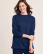 BLAIR Women’s Top Better-Than-Basic Embroidered Tunic Sweatshirt (Misses) - x4