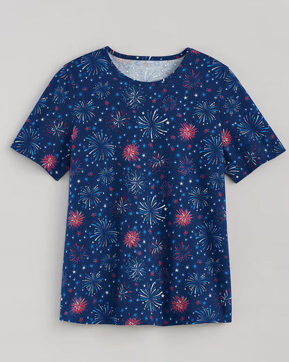 BLAIR Women's Tops Classic Anytime Tee 3 (Women Plus) - x5