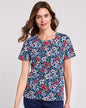 BLAIR Women's Tops Essential Knit Short Sleeve Tee 2 (Women Plus) - x5