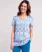 BLAIR Women’s Top Anytime Curved Hem Tunic (Misses) - x3