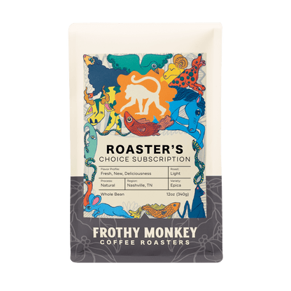 Frothy Monkey Roaster’s Choice Coffee Subscription